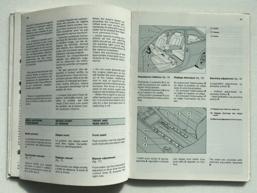 Ferrari 412 Owners Manual and Owner's Service Book - Touchdown Classic Cars